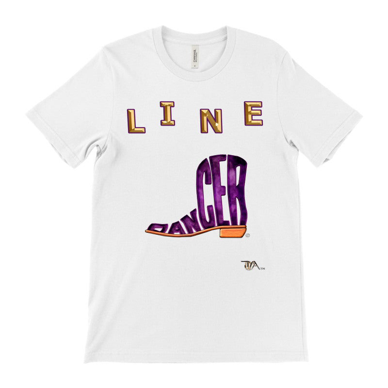 Line Dancer Purple (White)