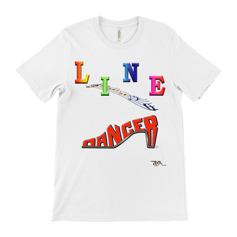 Line Dancer Orange (White)