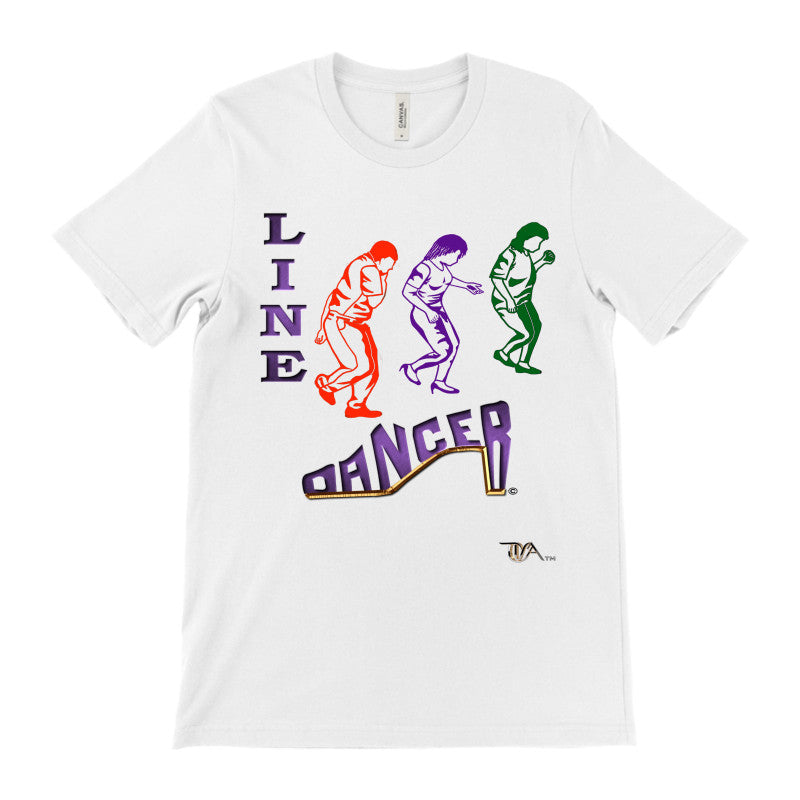 Line Dancer Purple (White)