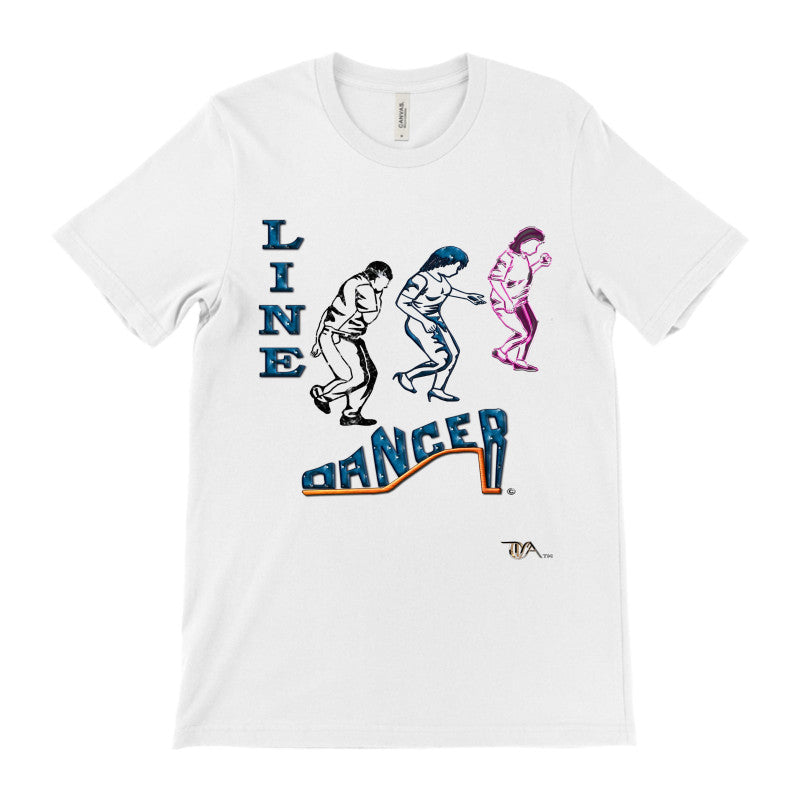 Line Dancer Blue (White)