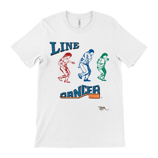 Line Dancer Blue  (White)