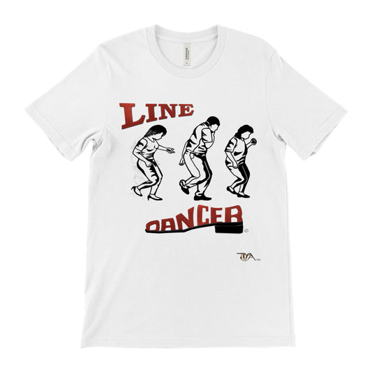 Line Dancer Red   (White)