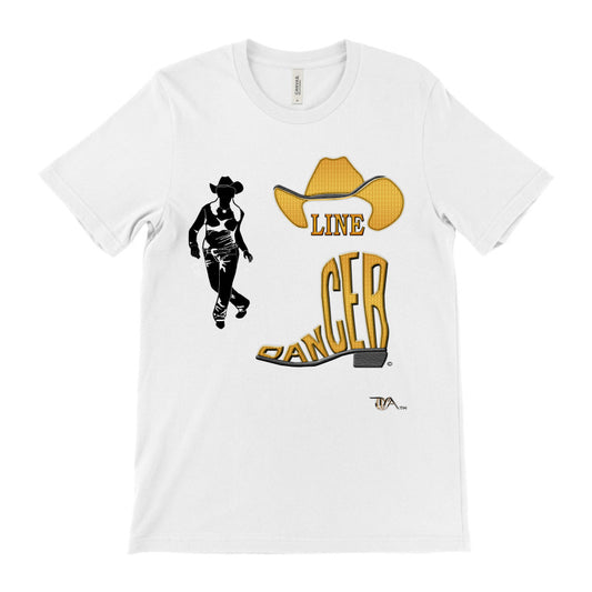 Line Dancer  Gold  (Black)