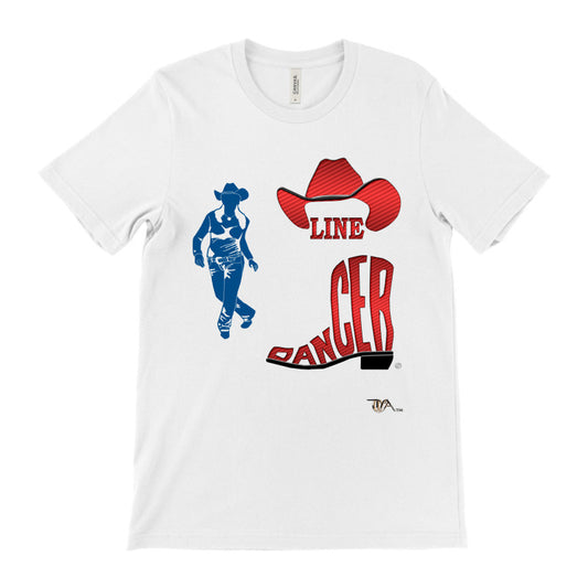 Line dancer  Red  (White)