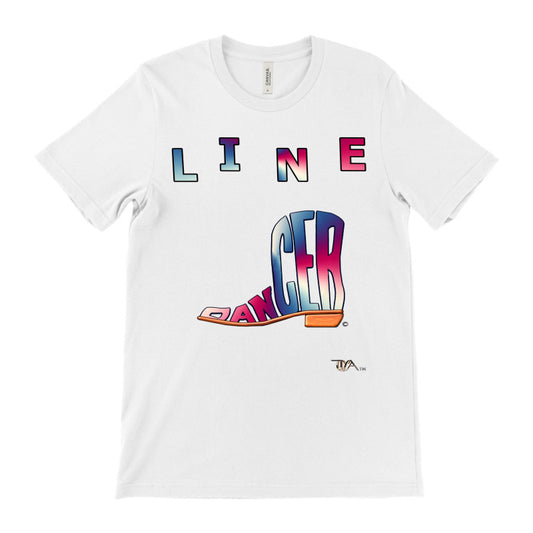 Line Dancer Red, White, Blue  (White)