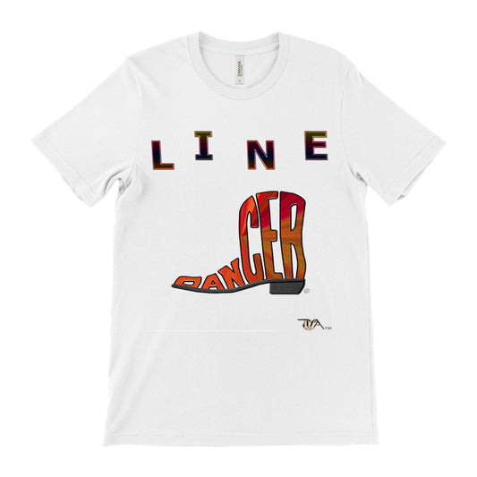 Line Dancer  Burnt Orange (White)