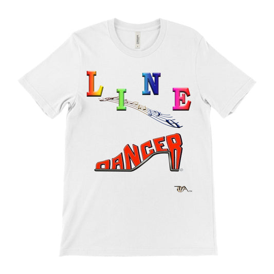 Line Dancer Orange  (White)