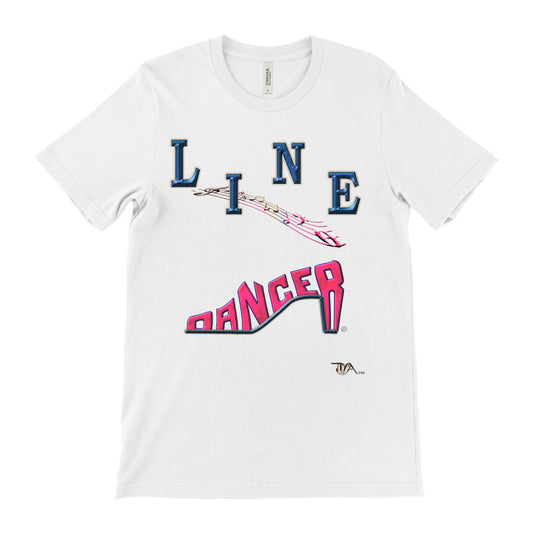 Line Dancer Pink  (White)