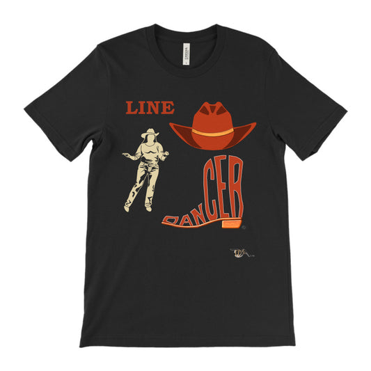 Line Dancer Rust  (Black)