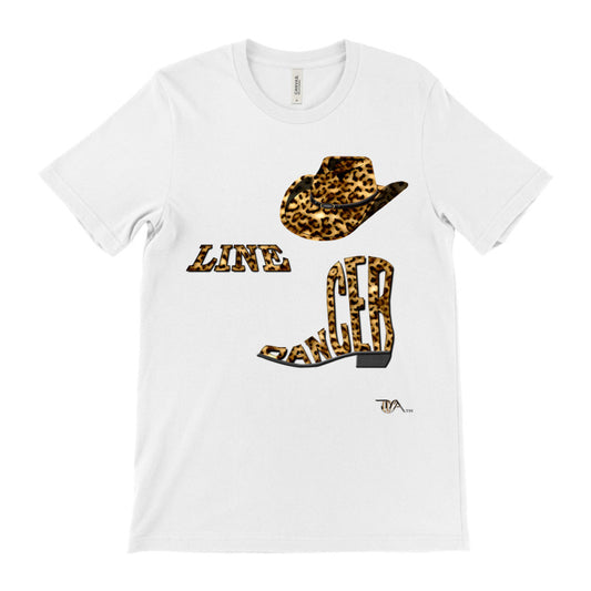 Line Dancer Leopard  (Black)