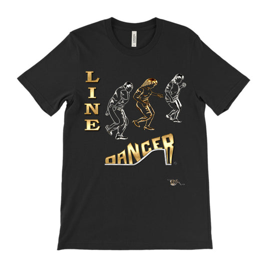 Line Dancer Gold  (Black)