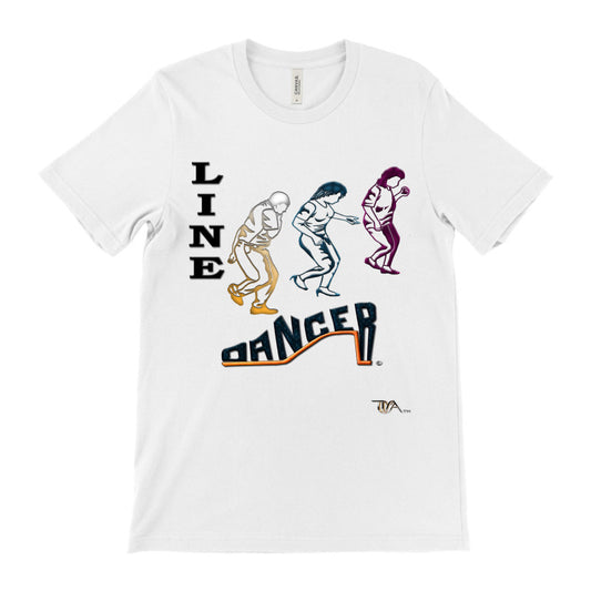 Line Dancer Black  (White)