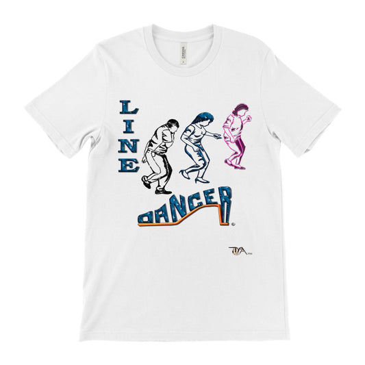 Line Dancer Blue (White)